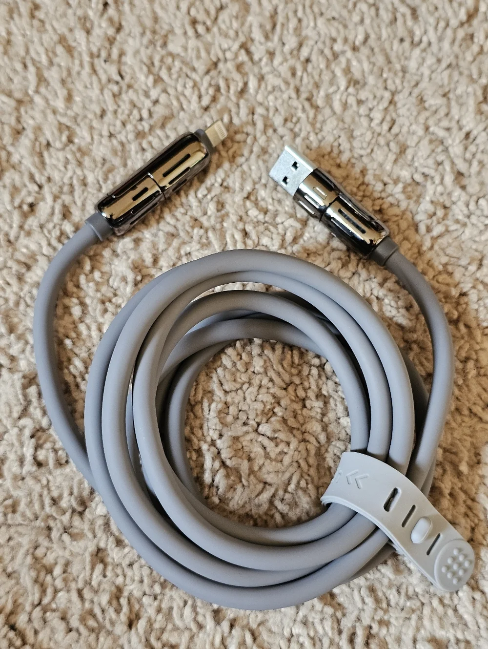 mFish 4 in 1 Multi USB 240W Charging Cable Input USB A / C Output USB C / Apple